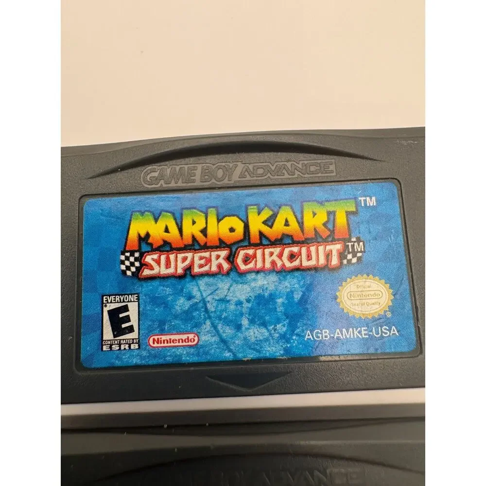 Mario Kart Golf Tennis Game Boy Advance GBA Game Lot Authentic Tested Nintendo